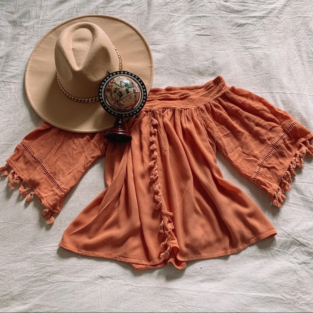Boho Tassle Blouse